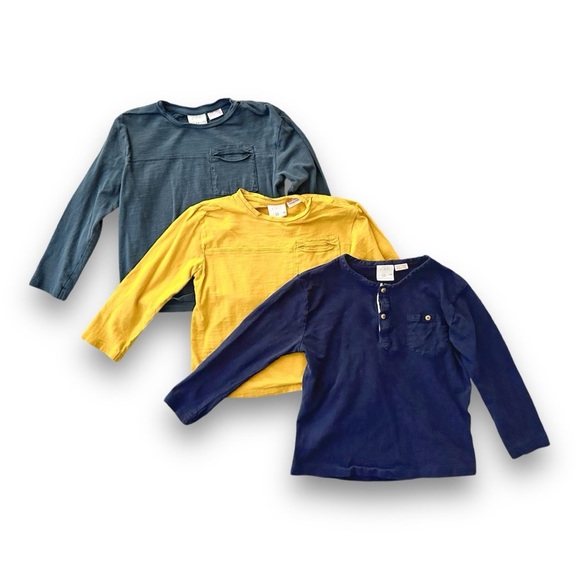 Zara | Bundle of Long Sleeve Tees (3-4 yrs) - Picture 1 of 9